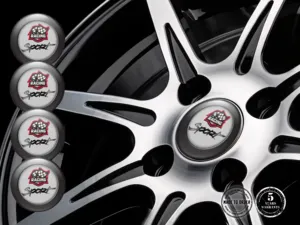 Decal Logo Ruota Premium Stile Etichette Tuning Auto